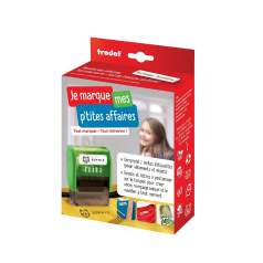 Personaliseerbare TRODAT stempel - IK MARKEER MIJN KLEINE ZAKEN Personaliseerbare TRODAT stempel - IK MARKEER MIJN KLEINE ZAKEN