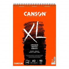 CANSON XL CROQUIS 90 g spiraalblok van papier