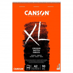 CANSON XL CROQUIS 90 g spiraalblok van papier
