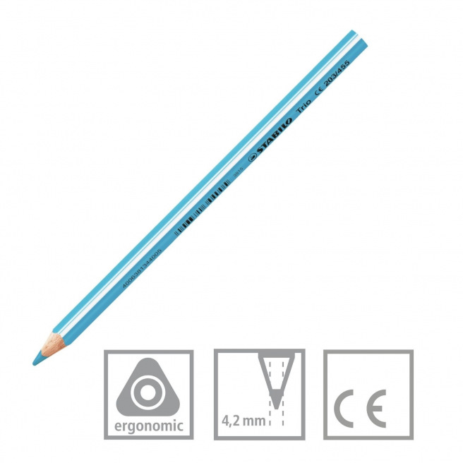 Gekleurde potloden Stabilo TRIO THICK Gekleurde potloden Stabilo TRIO THICK