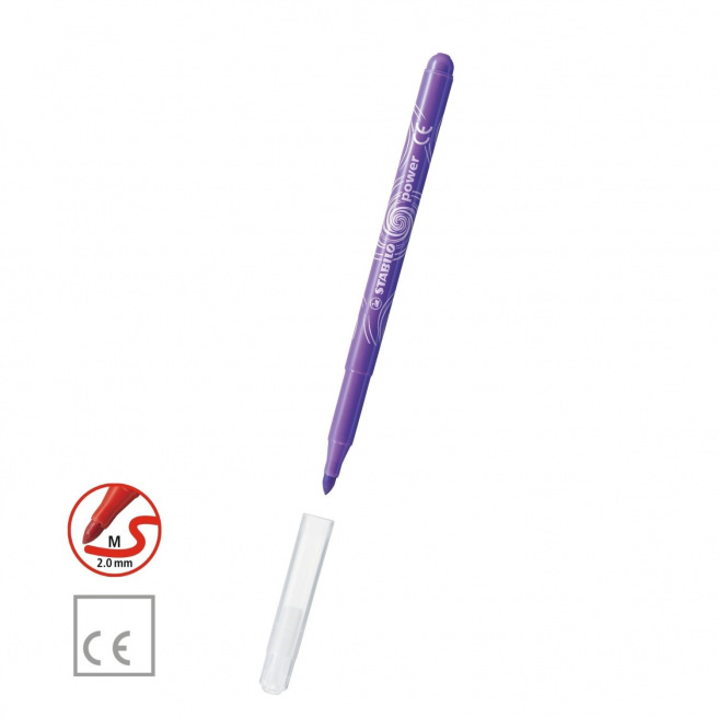 Stabilo POWER kleurstiften Stabilo POWER kleurstiften