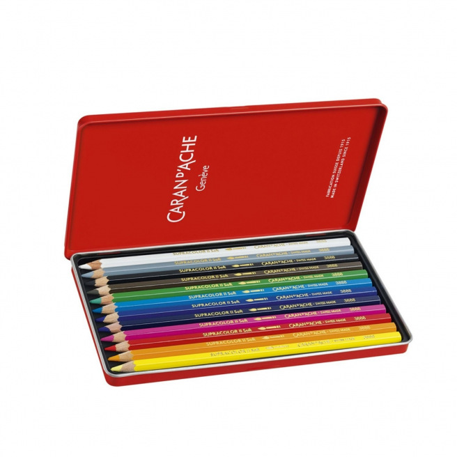 Kleurpotlood Caran d'Ache SUPRACOLOR SOFT AQUAREL Kleurpotlood Caran d'Ache SUPRACOLOR SOFT AQUAREL