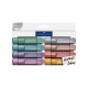 Metalen markeerstift Faber-Castell - set van 4