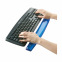 Ergonomisch Fellowes CRYSTAL GEL toetsenbord polssteun