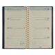 Agenda Brepols INTERPLAN - 9 x 16 cm - 1 semaine sur 2 pages