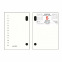 Exacompta memoblok kalender - 8,2 x 12 cm - 1 dag per pagina