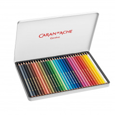 Boîte métal 30 crayons de couleurs Artistes PABLO® - Caran d'Ache -  Coffrets crayons de couleur - Crayons de Couleur Adultes - Crayons de  Dessin et Esquisse - Dessin - Pastel