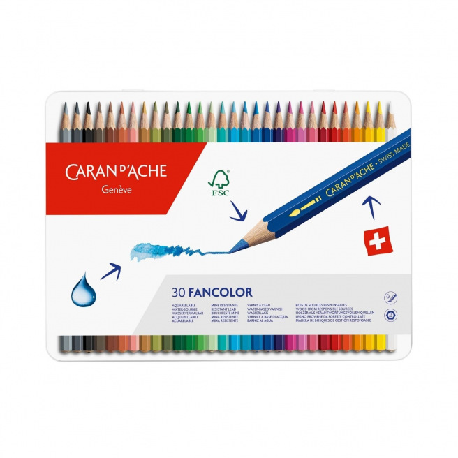 Caran d'ache FANCOLOR kleurpotloden