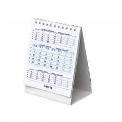 Brepols bureaublad kalender - 3 maanden - 10,5 x 13 cm Brepols bureaublad kalender - 3 maanden - 10,5 x 13 cm