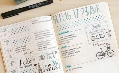 "Bullet Journals" zijn nog steeds in trek