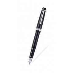 Pilot JUSTUS 95 noir - attributs rhodiés Pilot JUSTUS 95 noir - attributs rhodiés