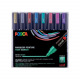 Set van Uni-Ball Posca verfmarkers