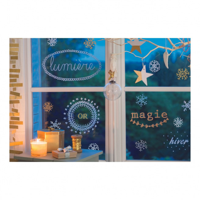 Set van 4 Uni-ball CHALK-krijtmarkers