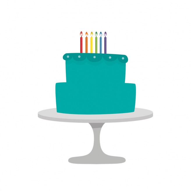 Bougies de fête LEGAMI - flamme colorée - paquet de 12 Bougies de fête LEGAMI - flamme colorée - paquet de 12