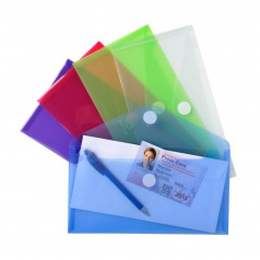 Exacompta plastic enveloppehoes - klittenbandsluiting