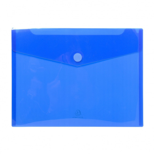 Pochette enveloppe Exacompta en plastique - fermeture velcro Pochette enveloppe Exacompta en plastique - fermeture velcro