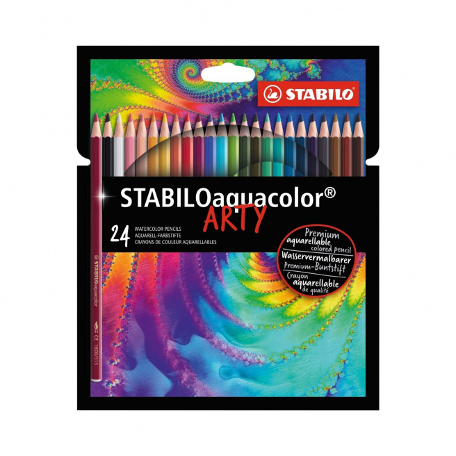 Crayons de couleur Aquarelle Etui de 24 - BIC AquaCouleur