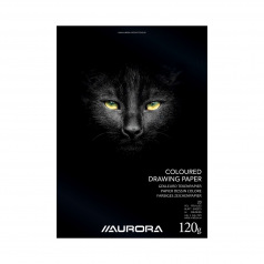 Aurora kleur tekenpapier blok - 120 g