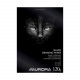 AURORA zwart tekenpapier blok - 120 g