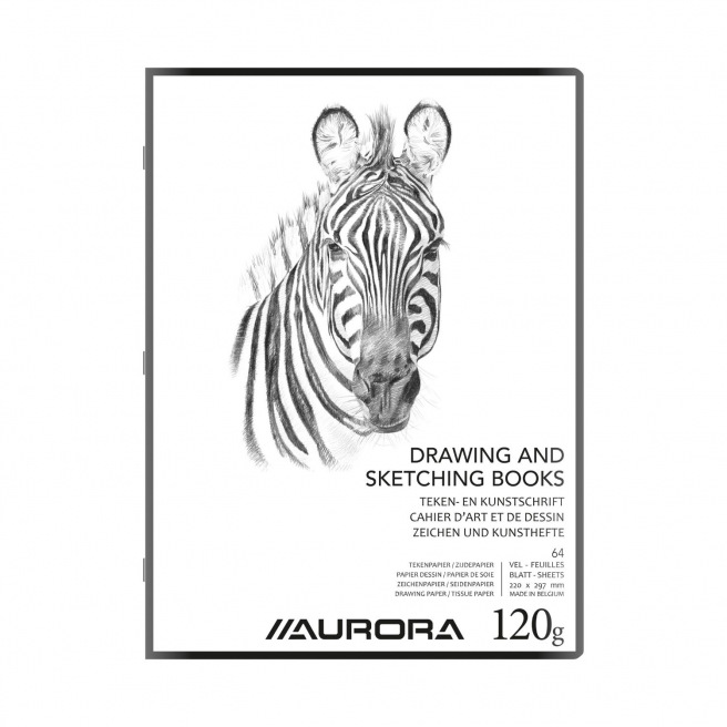AURORA A4 tekenblok - 120 g