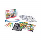 Kit de dessins MAPED CREATIV BLOW PEN ART