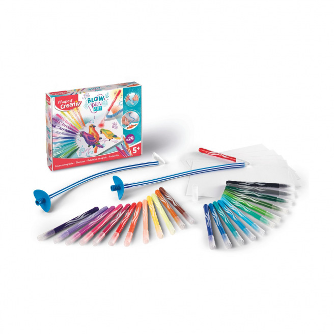 MAPED CREATIV BLOW PEN ART tekenpakket
