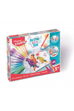 MAPED CREATIV BLOW PEN ART tekenpakket
