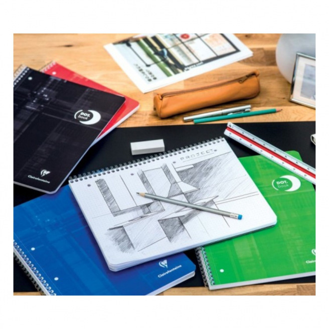 Clairefontaine Spiraalschrift DOT BOOK A4+ - punten Clairefontaine Spiraalschrift DOT BOOK A4+ - punten