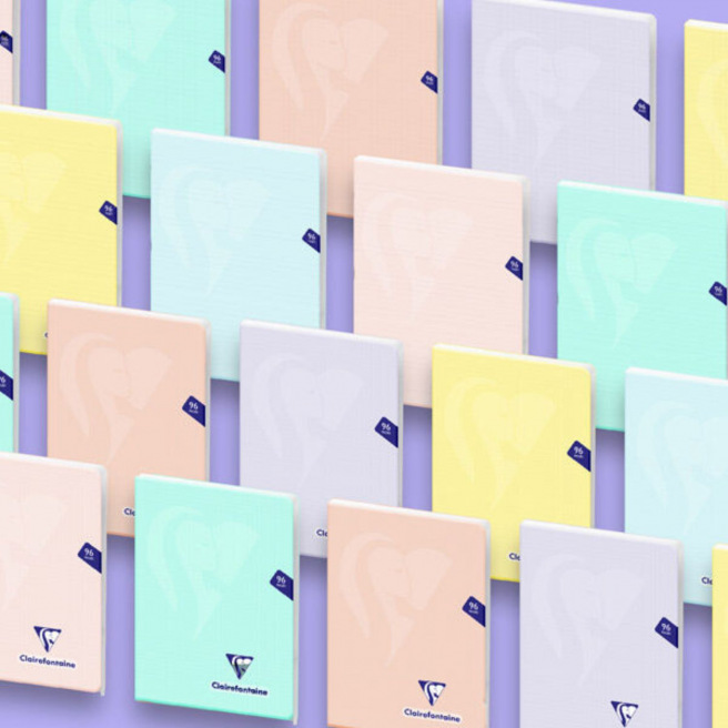 Geniet schrift CLAIREFONTAINE MIMESYS PASTEL