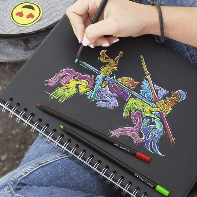 Crayons de couleur Faber-Castell BLACK EDITION Crayons de couleur Faber-Castell BLACK EDITION