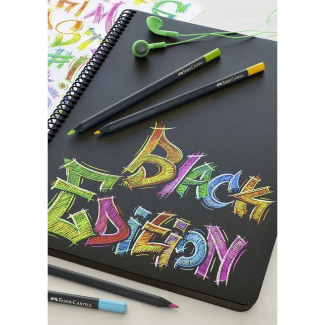 Faber-Castell BLACK EDITION kleurpotloden Faber-Castell BLACK EDITION kleurpotloden