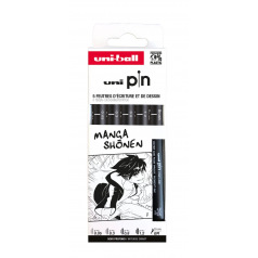 Cadeauset van gekalibreerde Uni-ball PIN stiften Cadeauset van gekalibreerde Uni-ball PIN stiften