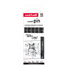 Cadeauset van gekalibreerde Uni-ball PIN stiften