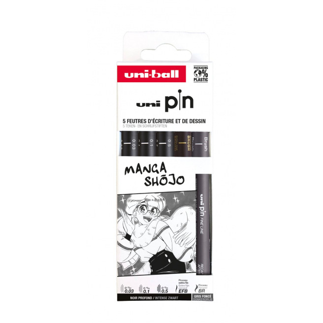 Cadeauset van gekalibreerde Uni-ball PIN stiften Cadeauset van gekalibreerde Uni-ball PIN stiften