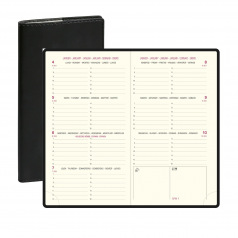 Agenda Exacompta EUROTIME 16 - 8,5 x 16 cm - 1 week op 2 pagina's