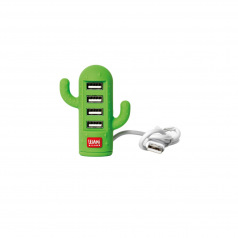 LEGAMI CACTUS mini USB-hub met 4 poorten