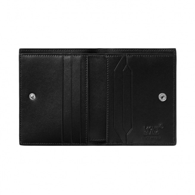 Portefeuille Montblanc en cuir MEISTERSTÜCK compact - 6 cartes