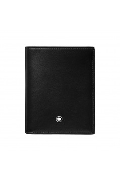 Portefeuille Montblanc en cuir MEISTERSTÜCK compact - 6 cartes