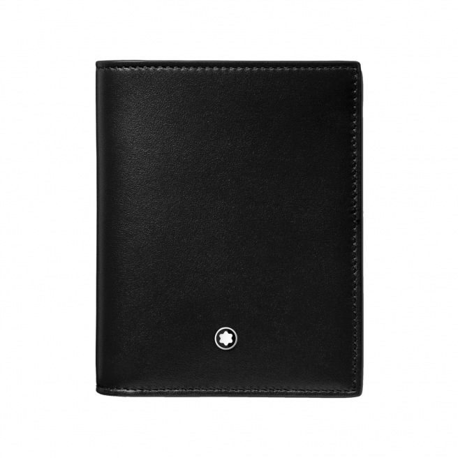 Portefeuille Montblanc en cuir MEISTERSTÜCK compact - 6 cartes