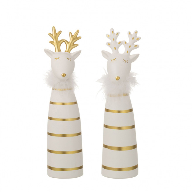 Elan keramische lijnen goud & wit J-LINE