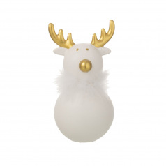 Elan keramiek rond goud & wit J-LINE