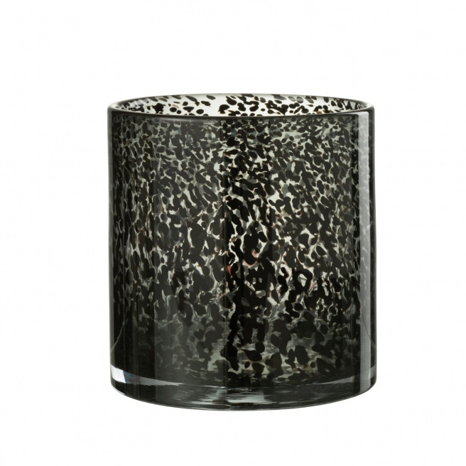 Photophore cylindrique en verre J-LINE