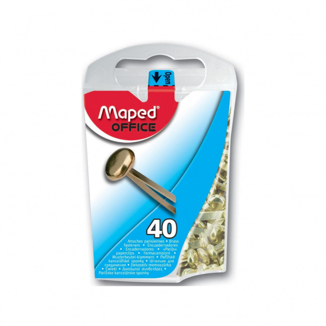 Parijse klemmen - doos van 100 Parijse klemmen - doos van 100