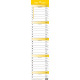 Languette calendrier GEANT - 16 x 78 cm