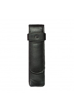 Etui pour stylo Pelikan en cuir noir