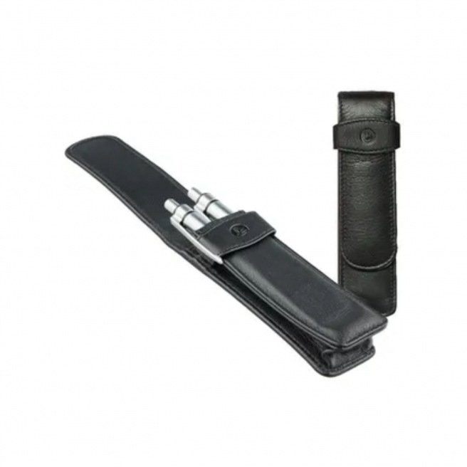 Etui pour stylo Pelikan en cuir noir Etui pour stylo Pelikan en cuir noir