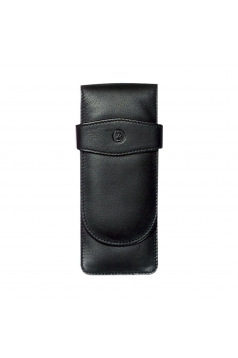 Etui pour stylo Pelikan en cuir noir