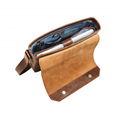 Maverick & Co. Manhattan Leren laptoptas, 40,6 cm (16 inch