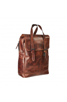 Sac à dos cuir Maverick THE ORIGINAL pour ordinateur 15,6"