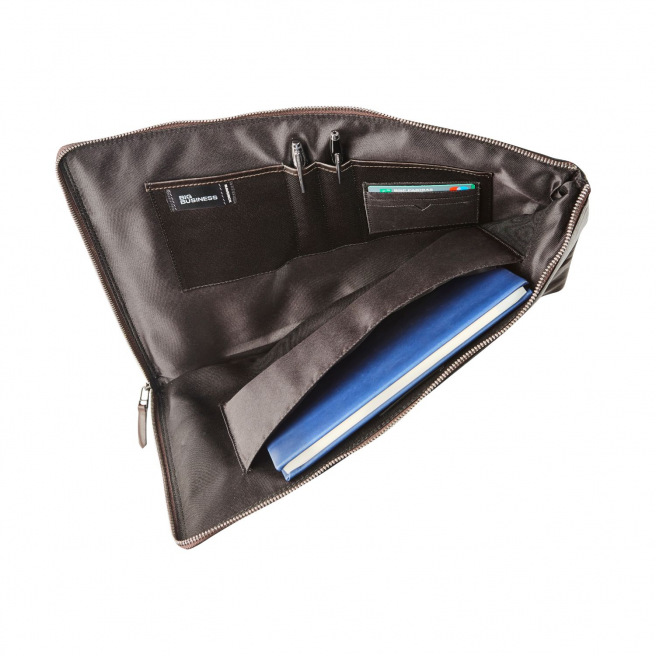 Lederen computertas Maverick BROWN voor 15,6" computer Lederen computertas Maverick BROWN voor 15,6" computer